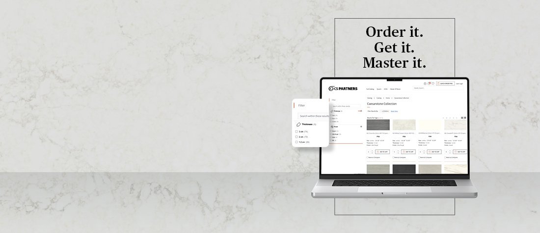 Caesarstone partners portal banner